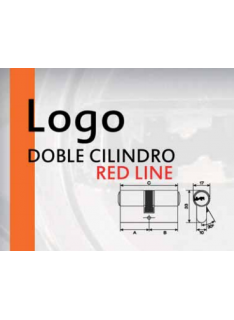 Cilindro MAUER LOGO RED LINE 