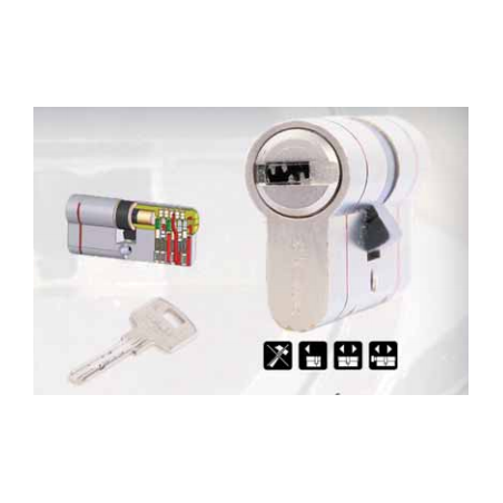 Cilindro MAUER LOGO RED LINE 