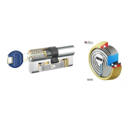 Kit Escudo Protector Disec BD280 Rok + Bombín KABA Expert con Refuerzo LAM - 5 Llaves
