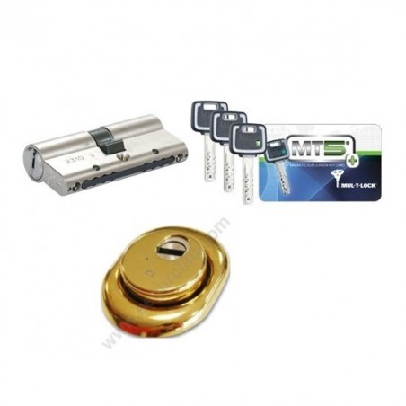 Kit Escudo Disec + Cilindro MUL-T-LOCK MT5+ Reforzado  Kit Escudo Disec + Cilindro MUL-T-LOCK MT5+ Reforzado