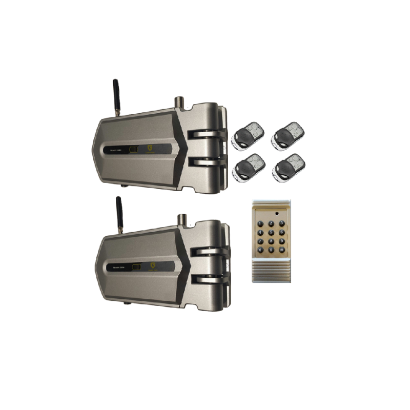 Kit 2 Cerraduras Goldenshield + 4 mandos + 1 mando generador de códigos