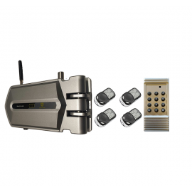 Cerraduras Goldenshield + 4 mandos a distancia + 1 mando generador de códigos 2