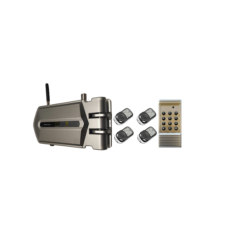 Cerraduras Goldenshield + 4 mandos a distancia + 1 mando generador de códigos