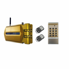 Cerraduras Goldenshield + 2 mandos a distancia + 1 mando generador de códigos