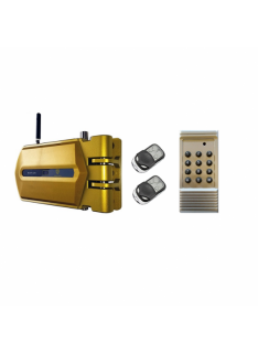 Cerraduras Goldenshield + 2 mandos a distancia + 1 mando generador de códigos