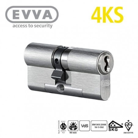 Bombín Antibumping EVVA 4KS Alta Seguridad 5 Llaves (Perfil Europeo) Bombín Antibumping EVVA 4KS Alta Seguridad 5 Llaves (Perfil Europeo)