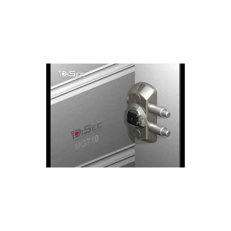 Cerradura Bloqueo Magnética DISEC MG710 (puertas enrollables de persiana)
