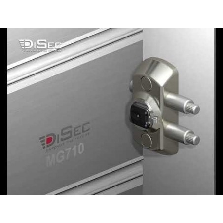 Cerradura Bloqueo Magnética DISEC MG710 (puertas enrollables de persiana)