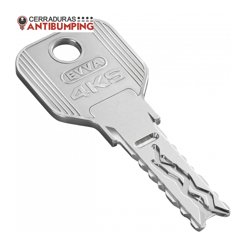 Bombín Antibumping EVVA 4KS PLUS Alta Seguridad (Perfil Suizo para Ezcurra SEA 23)