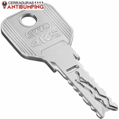 Bombín Antibumping EVVA 4KS PLUS Alta Seguridad (Perfil Suizo para Ezcurra SEA 23)