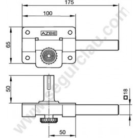 Cerrojo Yale-Azbe Mod. 5 2