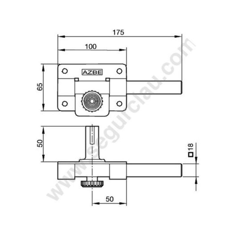 Cerrojo Yale-Azbe Mod. 5