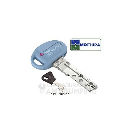Bombín Mottura C-28 PLUS Antibumping para cerradura de Sobreponer (Serie 600)