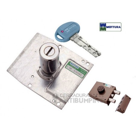 Bombín Mottura C-28 PLUS Antibumping para cerradura de Sobreponer (Serie 400)