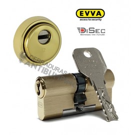Kit Escudo Protector Disec BD280 Serie ROK + Bombín Antibumping EVVA 4KS PLUS Alta Seguridad