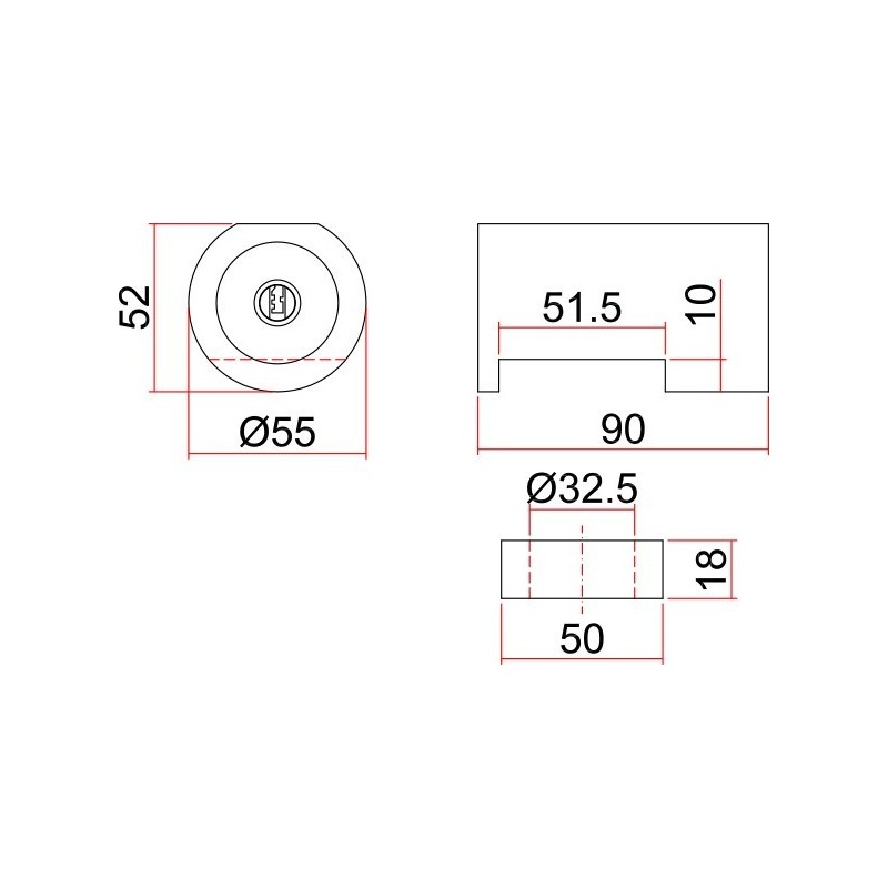 SAG BB3 - Candado de Seguridad para persiana