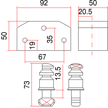 SAG BB6 - Candado de Seguridad para persiana