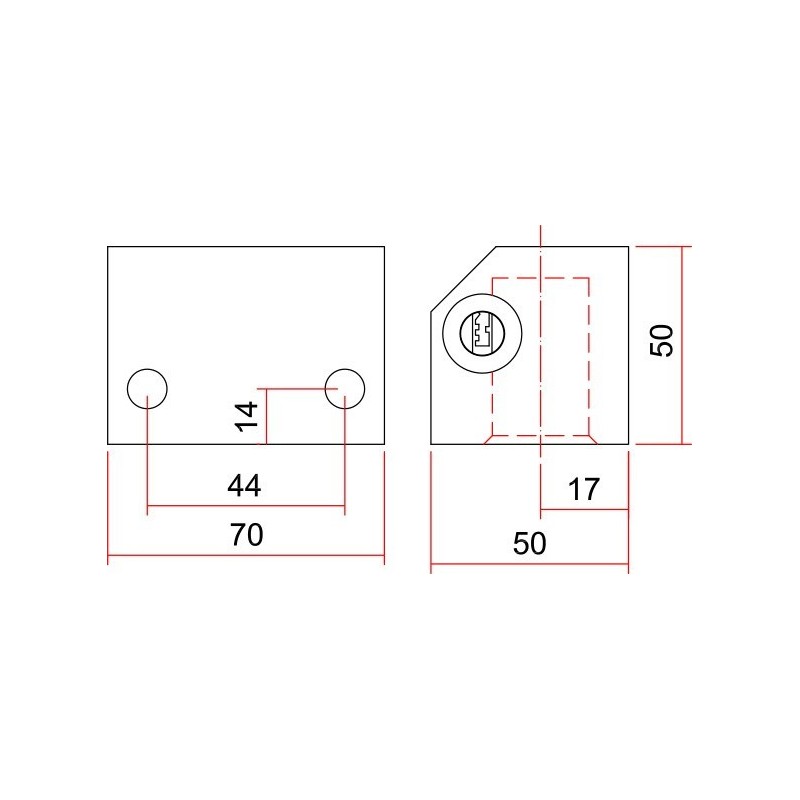SAG BB12 - Candado de Seguridad para persiana