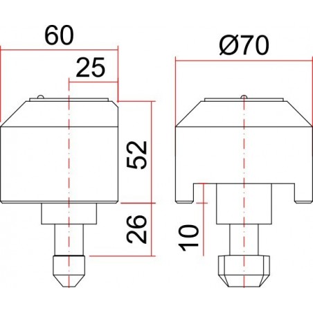 SAG BB16 - Candado de Seguridad para persiana