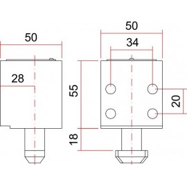 SAG CP2 - Candado de Seguridad para persiana 2