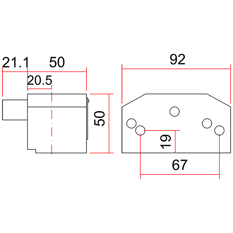 SAG CP5-DB - Candado de Seguridad para persiana