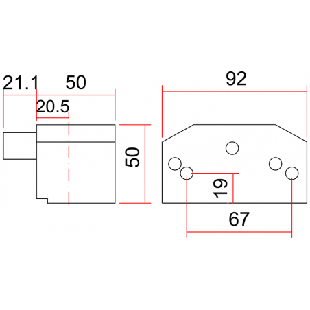 SAG CP5-IN - Candado de Seguridad para persiana