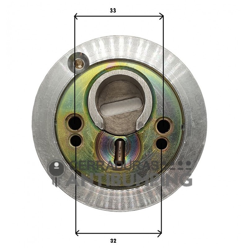 Escudo Protector Blindado de Cerradura Disec BD285