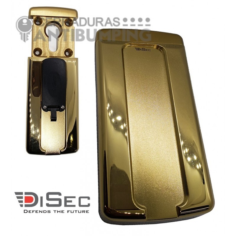 DISEC Escudo Magnético MG210XARCU Cromo 5K 4w | Seguridad Bilma