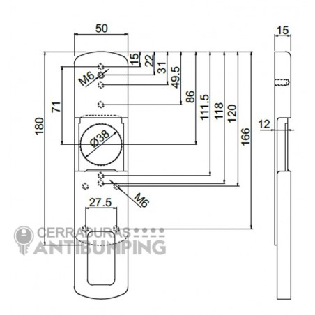 Escudo protector magnético polivalente DISEC MG060