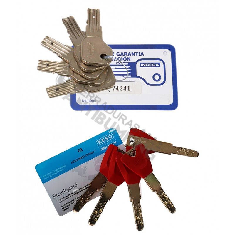 Inceca 304 - Cerradura de sobreponer