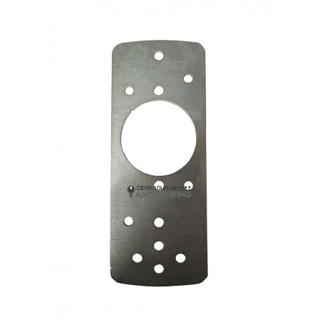 Placa de acero manganeso interior