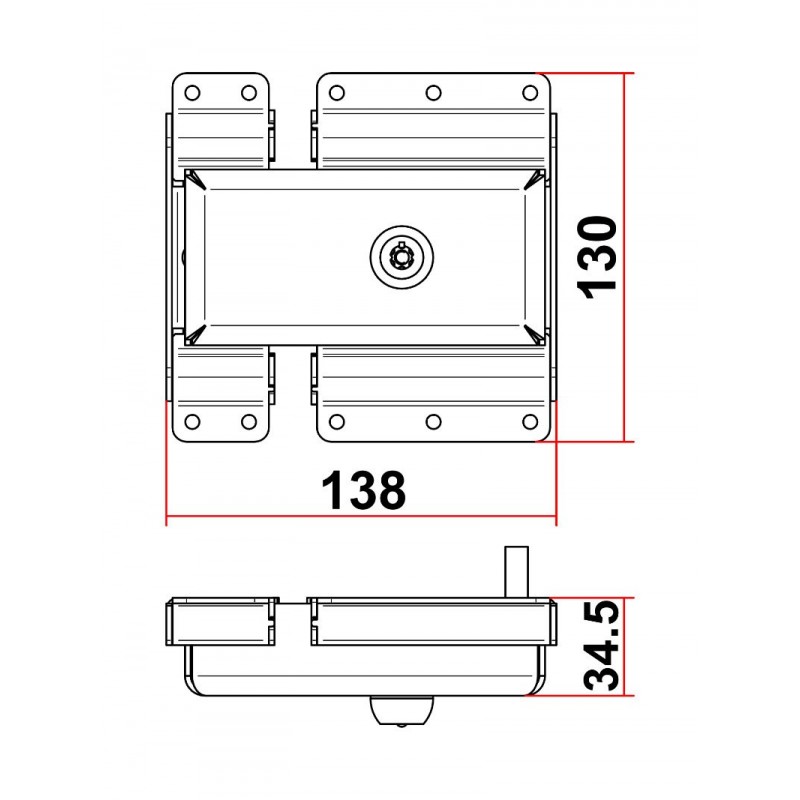 NOVA+ de SAG - Cerradura de Seguridad para...