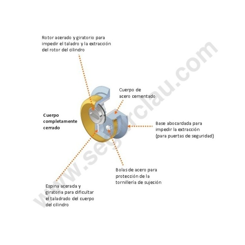 Escudo Protector DISEC Monolito BD 280-29D1R