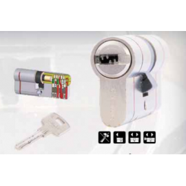 Cilindro MAUER LOGO RED LINE 