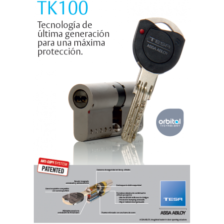 Bombin TESA ALTA SEGURIDAD TESA TK100 Bombin TESA ALTA SEGURIDAD TESA TK100