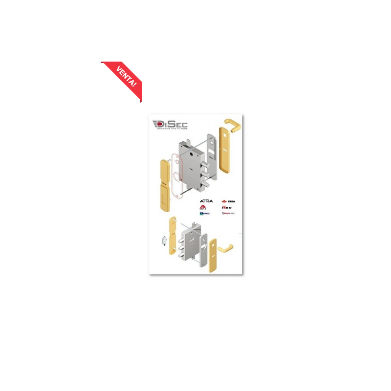 Escudo protector magnético cerradura gorja / MG440 Disec