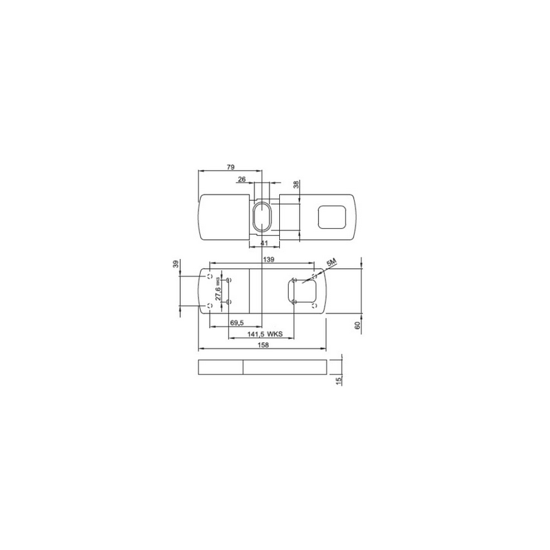 Escudo Protector magnético MG740 DISEC puertas enrollables,