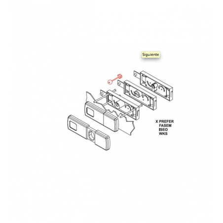 Escudo Protector magnético MG740 DISEC puertas enrollables,