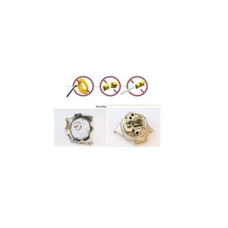 Escudo alta seguridad monolito para cilindros electrónicos e-primo DISEC