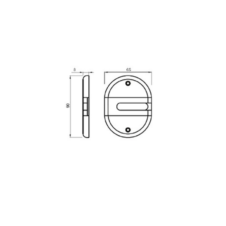 Escudo protector DISEC para cerraduras gorja