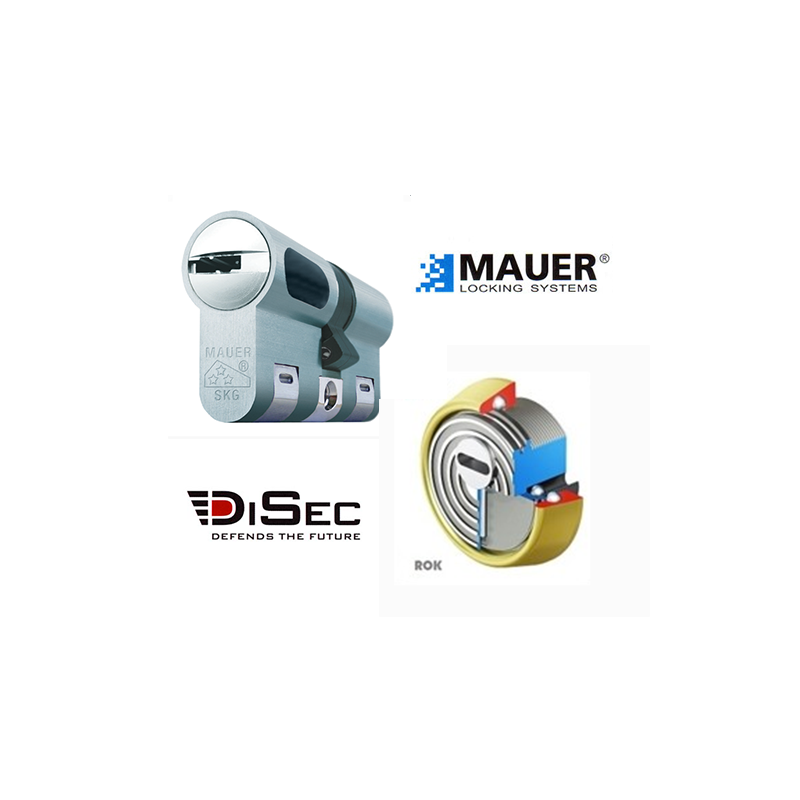 Kit Basico Bombin MAUER NW5 + Escudo DISEC BD280 (Serie ROK) 