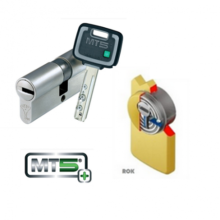 Kit Plus Escudo con placa DISEC 280EZC ROK + Cilindro MUL-T-LOCK MT5+ 