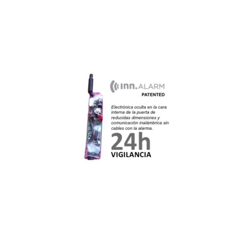 Escudo Protector Blindado Alta Seguridad con Alarma DISEC BD280LED-ROK dB+SIM