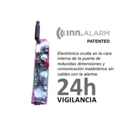 Escudo Protector Blindado Alta Seguridad con Alarma DISEC BD280LED-ROK dB+SIM Escudo Protector Blindado Alta Seguridad con Alarma DISEC BD280LED-ROK dB+SIM