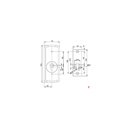 Kit Plus Escudo con Placa Disec 280EZC Rok + Bombin MAUER NW5 Kit Plus Escudo con Placa Disec 280EZC Rok + Bombin MAUER NW5