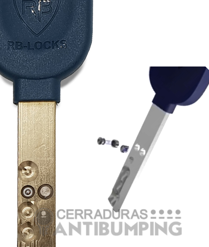 Aturdir Caliza auge Bombin de Alta Seguridad Antibumping RB LOCXIS